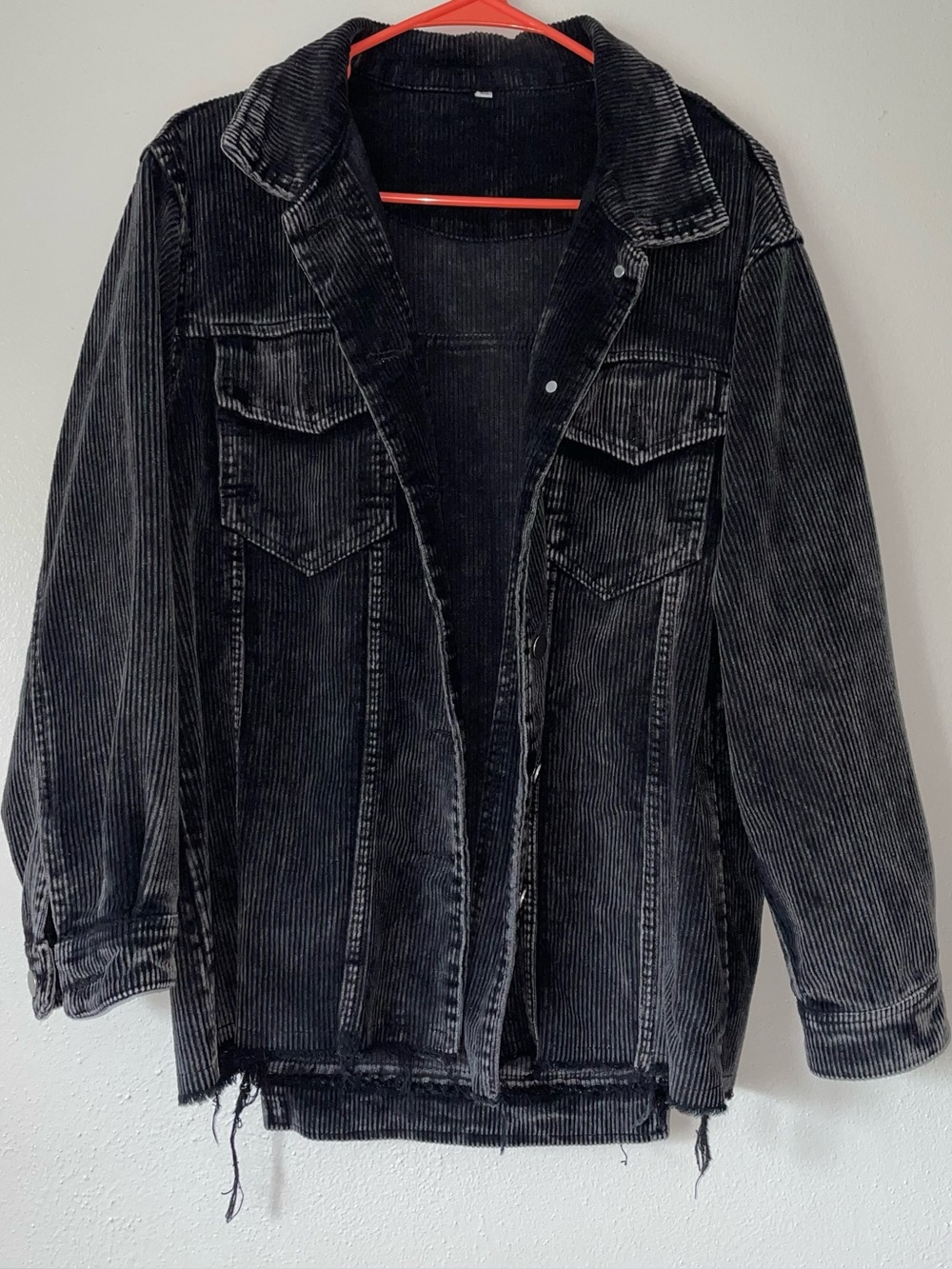 Distressed Corduroy Jacket
